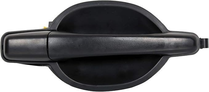 Outside Door Handle Black Textured Compatible with Mitsubishi Rear Right