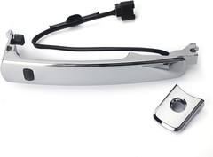 Exterior Chrome Door Handle Front Left Driver Side for Nissan Rogue 2010-2013,wi