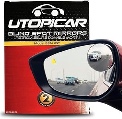 2.5″ Unique Convex Blind Spot Side: Rear View/Rearview Tr Color: Pick Up Truck