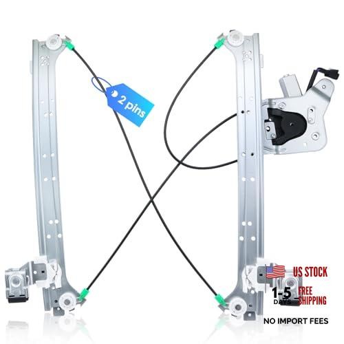 Rear Driver Side Power Window Regulator w/Motor Fit for 741-578(Rear Left)