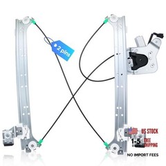 Rear Driver Side Power Window Regulator w/Motor Fit for 741-578(Rear Left)