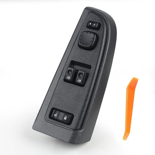 15883318 Front Driver Side Door Lock & Window Power Switch Assembly with Black