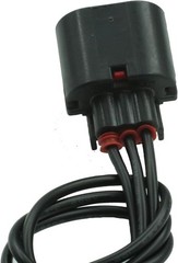 Waterproof 3-Wire Pigtail Connector for 2009-2018 Models, Replaces 645-943 and 6