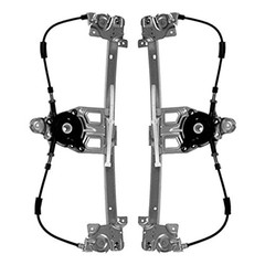 Rear Power Window Regulator Set Compatible with 1992-1993 Mercedes WRA50411