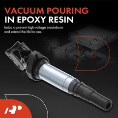 Ignition Coil Pack Compatible with Mini Cooper 2007-2007 L4 1.6L Naturally
