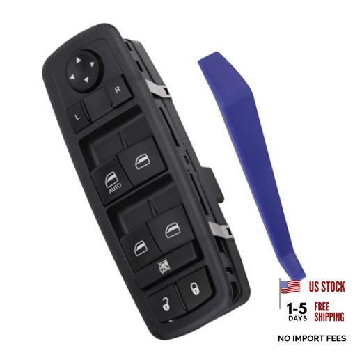 Power Window Switch Master Control Button 8+13 Left Driver Side Fit for Dodge