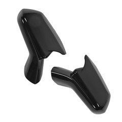 1 Pair Gloss Black Mirror Cover Cap Rear View Mirror Housing For Chevy Cama XLVB