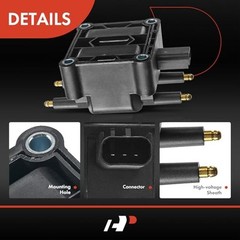 Ignition Coil Compatible with Mini Cooper Hatchback 2002-2004 L4 1.6L (R50),