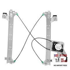Rear Driver Side Power Window Regulator with Motor (2 Pins) Rear Driver (LH)
