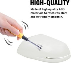Compatible with CRV 2017-2022/HRV 16-22 Left Driver Side Mirror Left Pearl White