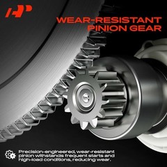 Starter Motor Compatible with Mazda 3 04-09, 5 06-10, 6 06-07, CX-7 07-09, L4