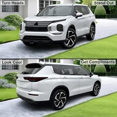 Full Headlight Taillight Tint Kit Compatible with FULL KIT Dark Smoke