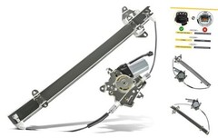 Power Window Regulator with 2-Pin Motor Assembly Compatible Front Driver Side