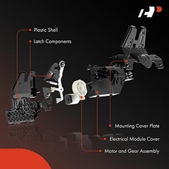 Trunk Latch Compatible with Kia Rio 2017-2023, Rear Tailgate Lock Latch