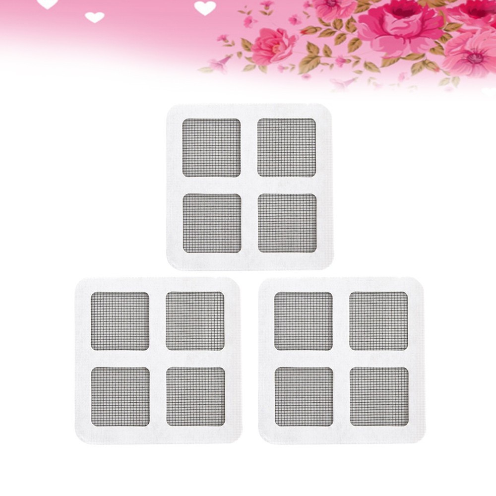 3 Pcs Polyurethane Mesh Self Adhesive Screen Repair Patch for Window Door