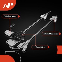 Front Passenger Side Power Window Regulator with Motor (2 Front Passenger (RH)