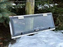 30″ Premium Hunting Blind Window – Easy Install, Aluminum Frame, Tempered Glass