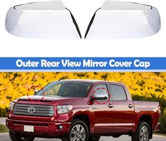 Outer Rear View Mirror Cover Cap Front Driver Passenger Side for Tundra Chrome