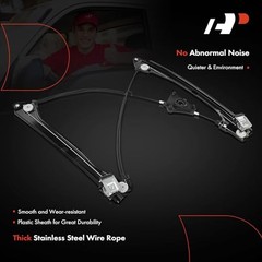 Electric Power Window Regulator Without Motor Compatible with Volkswagen
