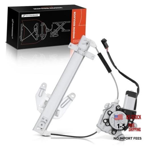 Power Window Regulator with Motor Rear Driver Side Compatible Rear Driver (LH)