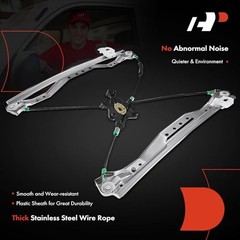 Power Electric Window Regulator without Motor Replacement for Front Driver