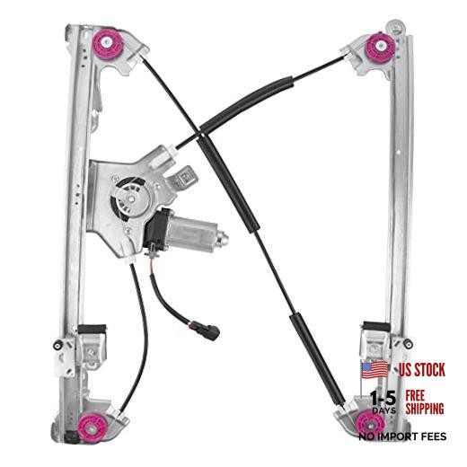 741-428 Front Left Driver Side Power Window Regulator with Motor Fit for Ford