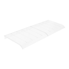 Window&Door Awnings Clear Canopy Rain/Snow Protection Awnings for Outside Patio