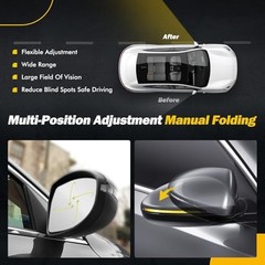 Side Mirror Compatible with KIA Forte 2019 2020 2021 2022 2023 2024, Right