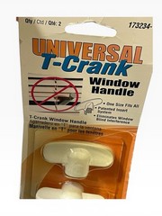 Universal Window Handle T Crank New Home Blind Safe Vintage Prime Line 173234W