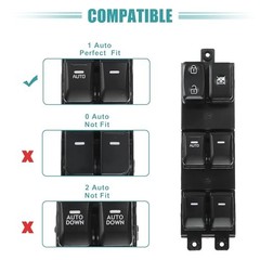 Front Left Window Switch for Kia Picanto 2012-2015 935701Y200