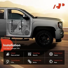 Electric Power Window Regulator with Motor Compatible with Front Passenger