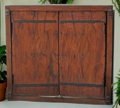 Antique Wooden Large Size Wall Décor Window Panel Frame Original Old Fine Craft