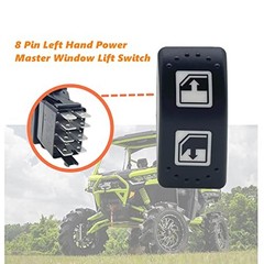Left Hand Driver Side Power Window Switch for Can-Am Defender Max 2016-2019