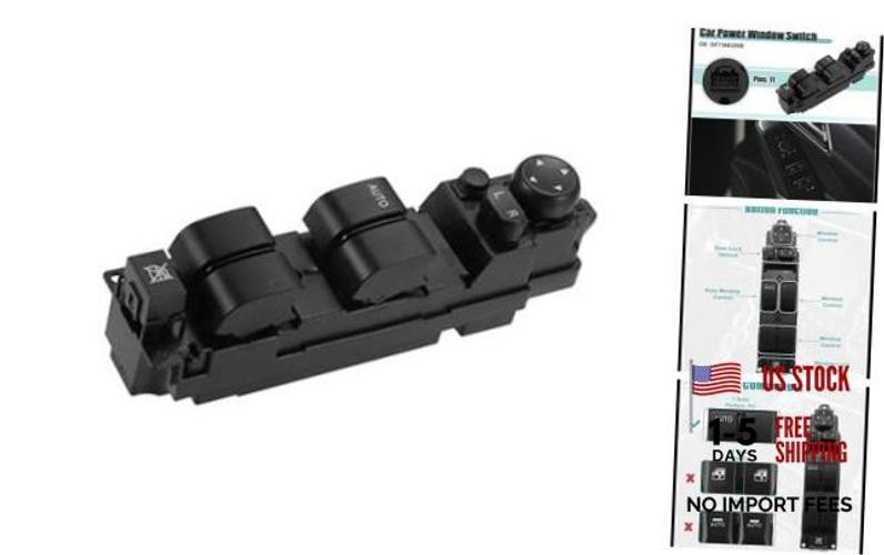Front Left Driver Side Master Power Window Switch Replaces Fit for Mazda 2 –