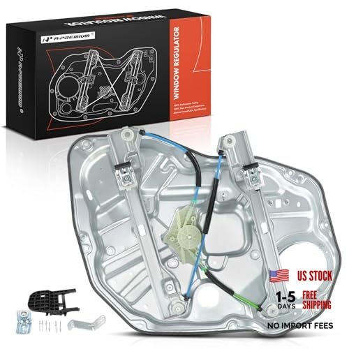 Power Window Regulator with Motor Front Passenger Side Compatible with Kia