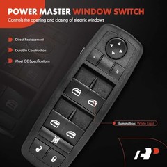 8+13 PINS Master Power Window Switch for Dodge Dart 2013-2016 & & Dodge Dart