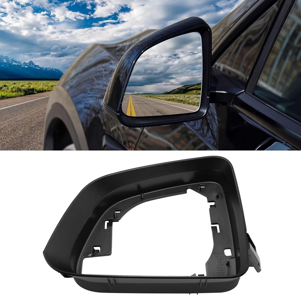 Compatible with Tesla Model Y Side Mirror Cover Housing 2018-2024, Left Driver S