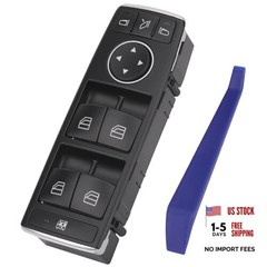 Master Power Window Switch Button Front Driver Side – Compatible with 2008-2017