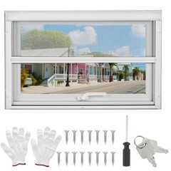 36″x24″ 5 mm Reinforced Glass Sliding Window 4 Gear Adjustment Roof Window