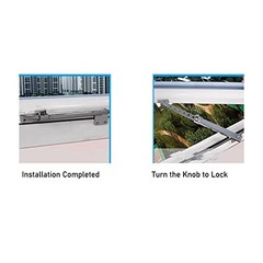 FLEXMAN Window Hinges, Casement Window Stay, Aluminum Alloy External Type 04