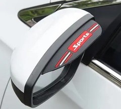 Carbon Fiber Rearview Mirror Rain Visor for Car, Truck & S Color: Carbon Fiber