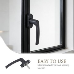 Casement Locking Handle with Offset Base – Window Handle 14.00X9.00X2.80CM