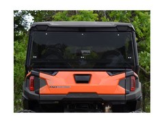 SuperATV Non-Scratch Resistant Dark Tint Rear Windshield for 2016+ Polaris Ge…