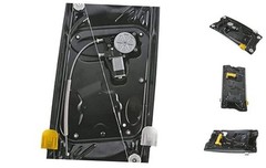 Front Power Window Regulator Driver Side with 6-Pin Motor Front Driver Side