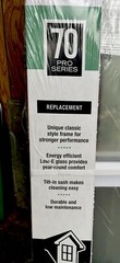 American craftsman 70 Pro Series 32” X 46” vinyl replacement window