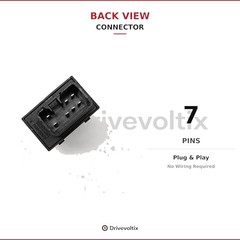 Rear Right/Left Side Power Window Switch – Compatible with Passenger/Rear Side