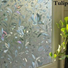 Bathroom Home Glass Window Privacy Film Sticker PVC Frosted Decor Self Adhesive