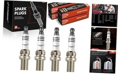 Iridium Platinum Spark Plugs Compatible with Mini Cooper 2007-2015, Cooper