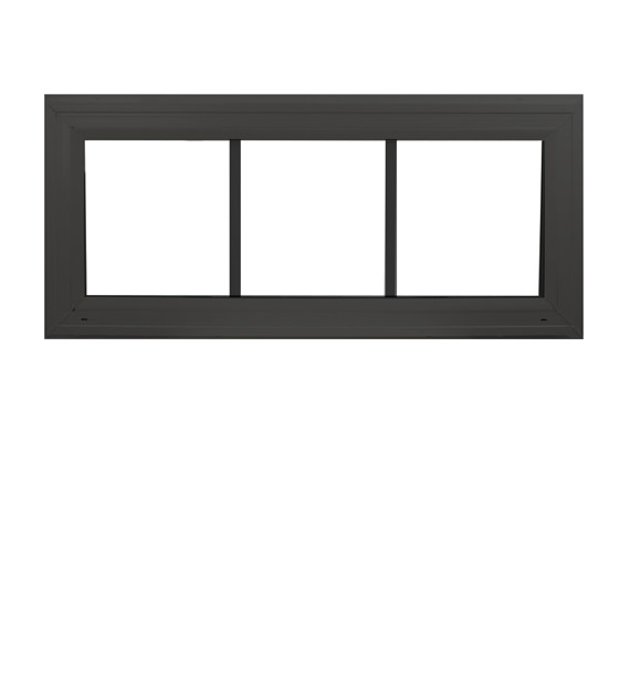 Double Pane Transom Window 36″ x 16″ FL. Approved Argon Gas DP50 Low-E