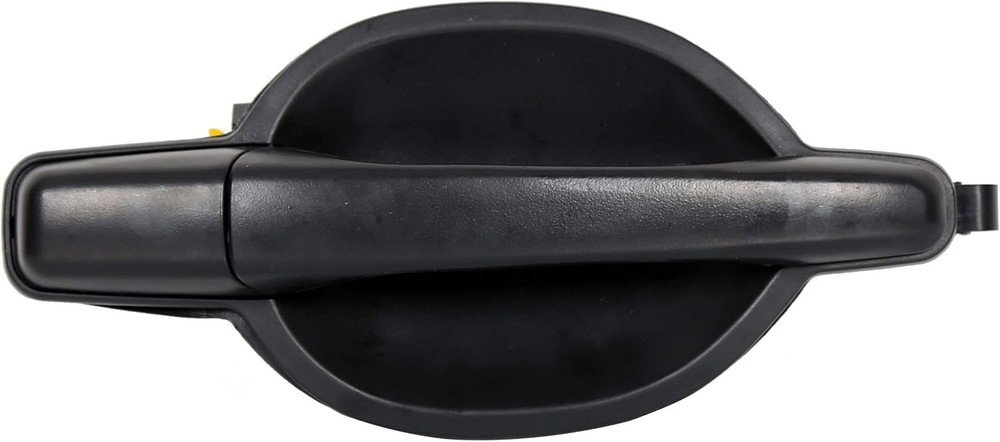 Outside Door Handle Black Textured Compatible with Mitsubishi Rear Right